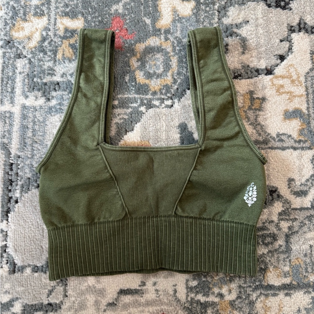 FP MOVEMENT Good Karma Square Neck Bra - Size XS/S